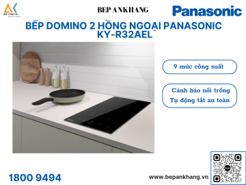 Bếp Domino 2 hồng ngoại Panasonic  KY-R32AEL